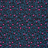Sweatshirtstoff Digital Pink Leoprint